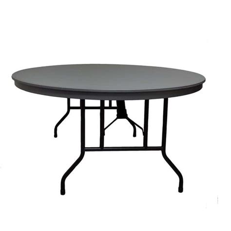 60 Inch Round Abs Folding Table National Event Supply