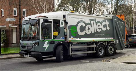 Electric Refuse Collection Vehicle Trialled In Oxford Greenfleet