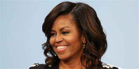 Michelle Obama New Hair Wavy Haircut