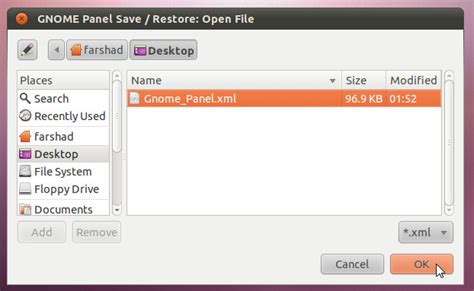 How To Save And Restore Your Panel In Ubuntu Linux