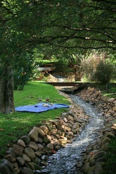10 Inspiring Dry Creek Bed Garden Ideas Garden Pond Design Backyard