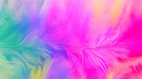 Premium Photo Pastel Color Feather Abstract Background