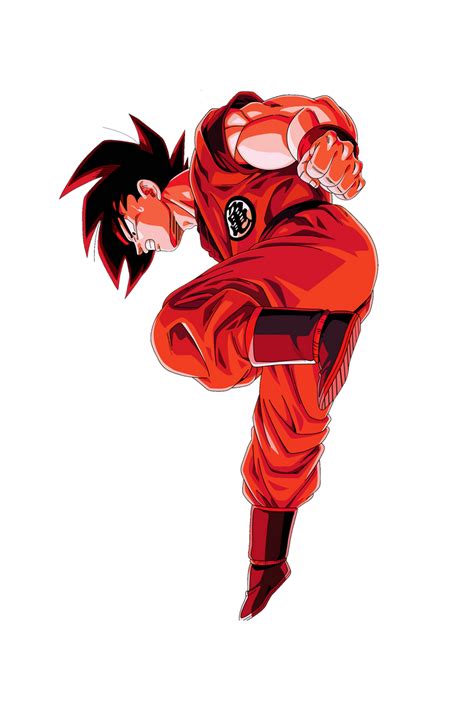 Dragon Ball Z Goku Kaio Ken X2 By Diogouchiha On Deviantart