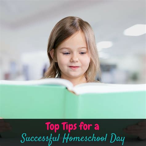 Top 5 Tips For A Successful Homeschooling Day