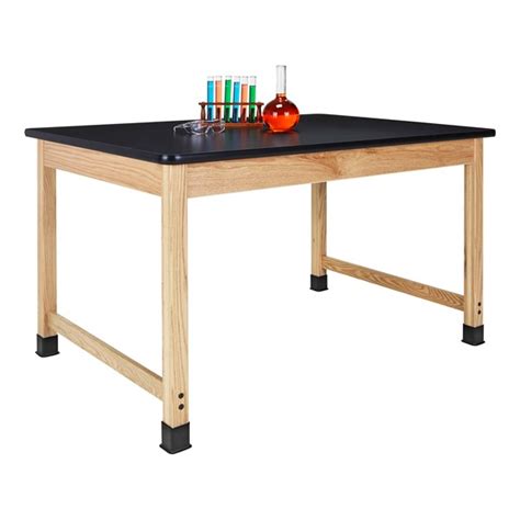Diversified Woodcrafts Science Lab Table W Laminate Top 42 W X 60 L