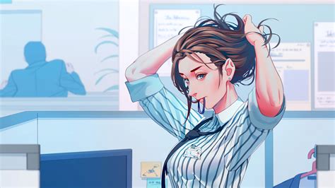 Total Imagen Anime Office Girl Abzlocal Mx