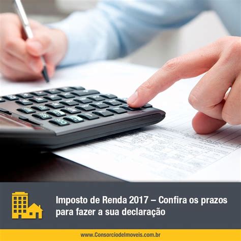 A Person Is Using A Calculator On Top Of A Sheet Of Paper With The Words Imposto De Renda