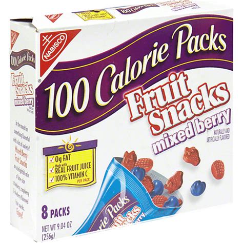nabisco 100 calorie packs fruit snacks mixed berry fruit snacks foodtown