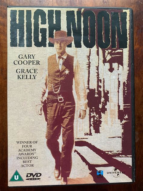 High Noon Dvd 1952 Gary Cooper Western Movie Classic Ebay