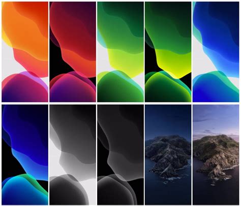 Free Download Ios 13 And Macos Catalina Wallpaper Collection By Hs1987