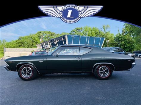 1969 Chevrolet Chevelle Ss 90 Miles Fathom Green 2dr Car Automatic