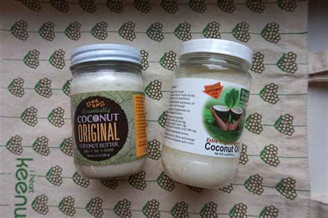 Coconut Butter And Coconut Oil Difference
