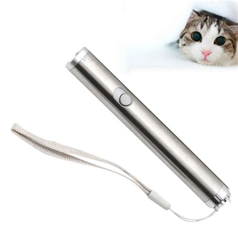 Pet Cat Toys Led Laser Pointer Light Pen With Bright Animation Mouse