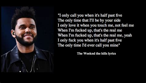 Best The Weeknd Lyrics And Verses NSF Music Magazine Best The