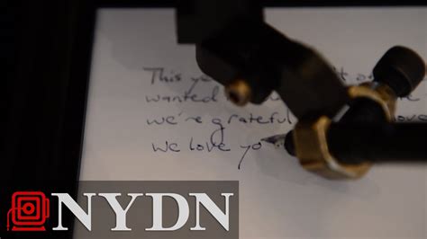 Bond The Robot That Writes Handwritten Notes Youtube