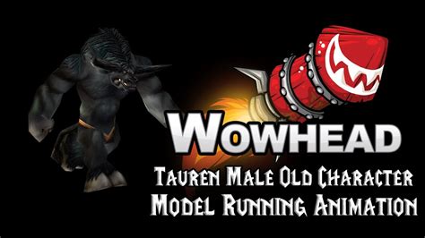 Legion Tauren Male Old Character Model Running Animation YouTube