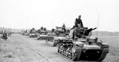 World War II Pictures In Details 6 Panzer Division Tanks In France 1940