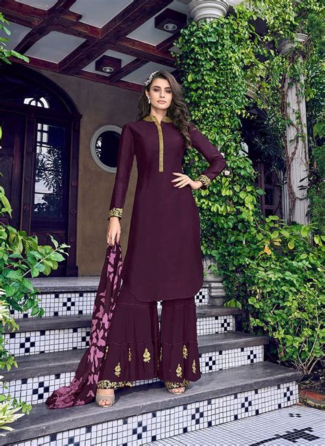 Purple Festival Salwar Suit In 2020 Bridal Anarkali Suits Designer