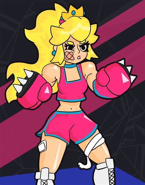 Boxing Peach Rmario