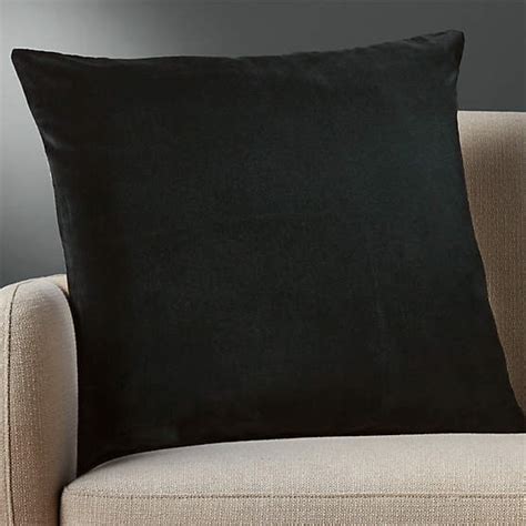 Leisure Dark Teal Velvet Modern Throw Pillow With Down Alternative