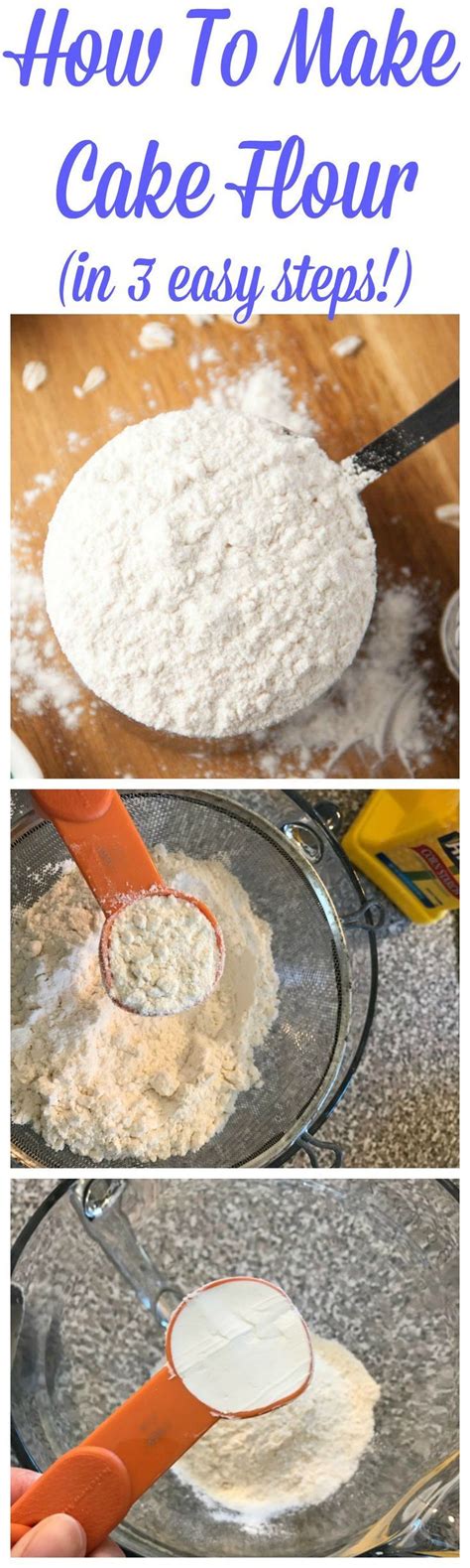 Homemade Cake Flour Recipe Cake Flour How To Make Cake Homemade Cakes