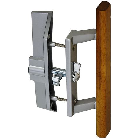Buy The National 349209 Patio Door Handle Lock Set Aluminum Finish
