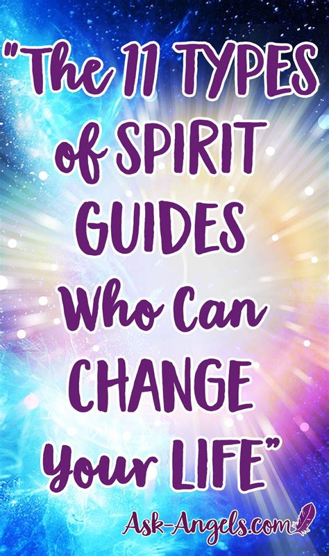 7 Types Of Spirit Guides Which Are On Your Spiritual Team Spirit