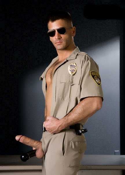 Sexy Cop Men Naked