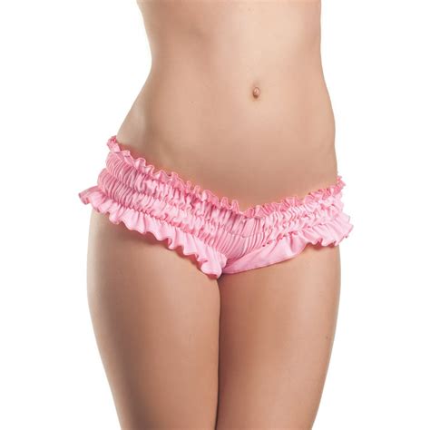 Be Wicked Pink Mini Ruffled Booty Shorts 1009pk Pink