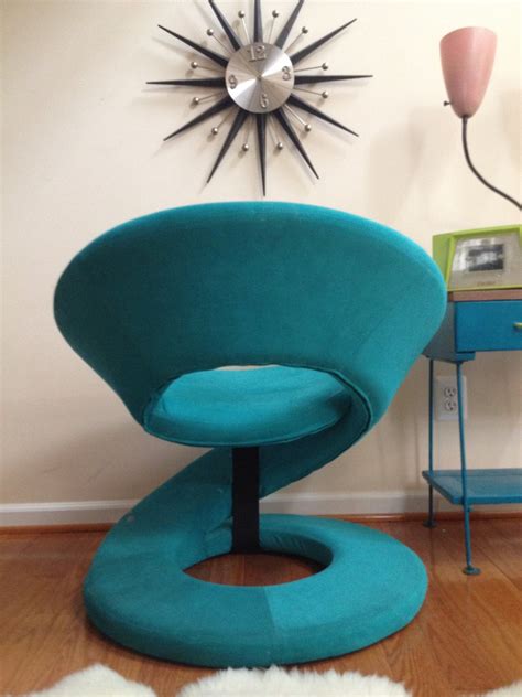 Funky Retro Chair Modern Accent