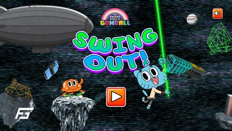 🕹️ Play The Amazing World Of Gumball Swing Out Game Free Online