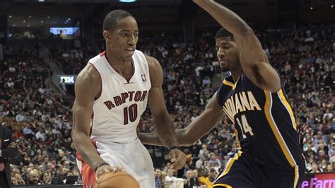 Demar Derozan Throws Down 40 Million Dunk For Raptors