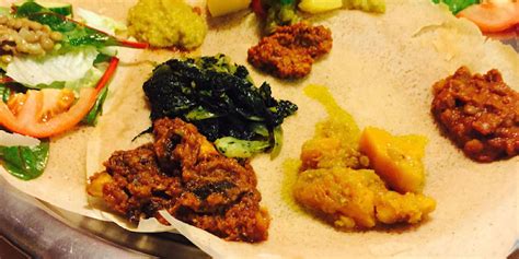 Ethiopian food is one of the more popular vegetarian cuisines in the west, with most restaurants providing a wide array of vegetarian options. Ethiopian Food: Delicious, Nutritious, Vegan - burger abroad