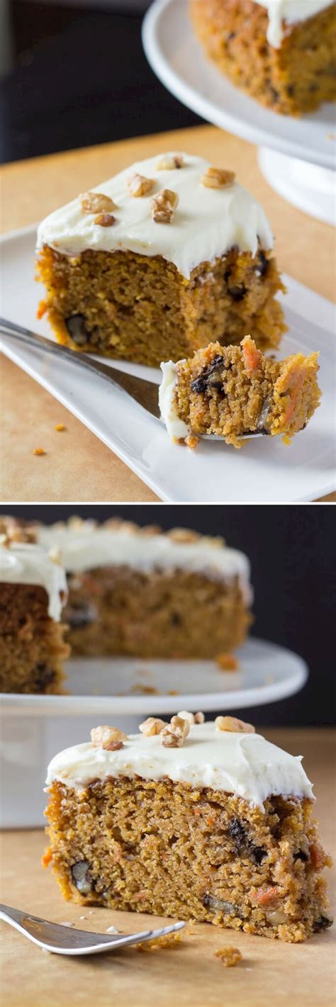 Easy Carrot Cake With Cream Cheese Frosting Just So Tasty