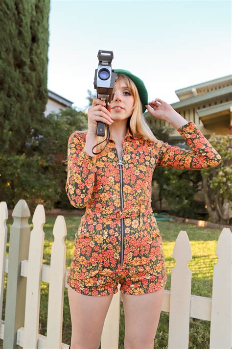 the marigold romper rompers 70s inspired fashion fashion
