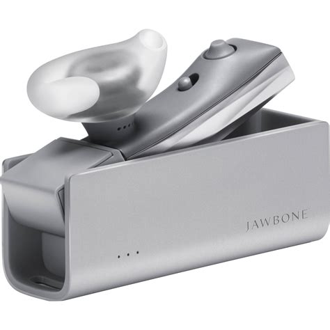 Jawbone Era Headset With Charging Case Silver Cross Jc03 01 Us