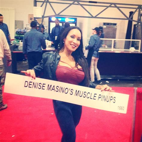 Denise Masino Muscle Pinups At The Arnold Sports Festival Denise