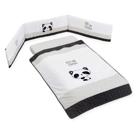 Panda Baby Bedding Set Nursery Crib Bedding Set 3 Piece Crib Etsy