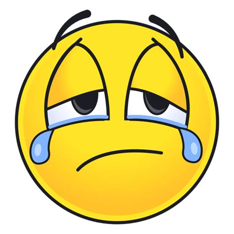 Cute Crying Emoticon Transparent Png And Svg Vector File