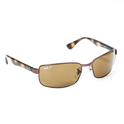 Ray Ban Rb3478 Polarized Sunglasses Browncrystal Brown 805289669494 Ebay