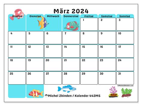 Kalender März 2024 442 Michel Zbinden De