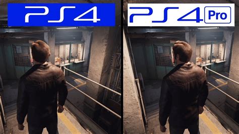 A Way Out Ps4 Vs Ps4 Pro Graphics Comparison Comparativa Youtube