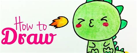 Drawing the child in correct proportions & measurements. HOW TO DRAW DINOSAUR | Cute & Easy Baby Dino Drawing ...