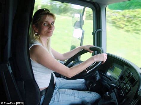 Romanian Woman With Model Looks Reveals How She Became A Lorry Driver