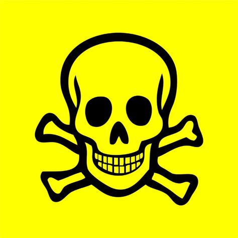 Toxic Warning Sign Clipart Best