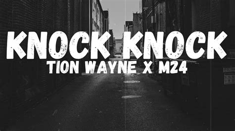 Tion Wayne X M24 Knock Knock Lyrics Youtube
