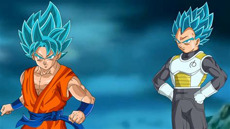 Hd wallpapers and background images. SSGSS Goku & Vegeta HD Wallpaper | Background Image ...