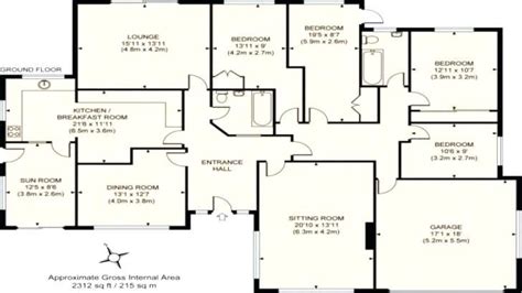 5 Bedroom Bungalow House Plans 14 Three Bedroom Bungalow House Plans