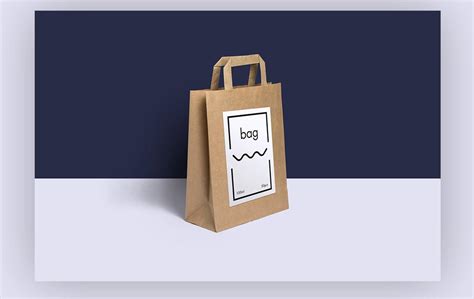 Download Customizable Paper Bag Mockup | Mockup World