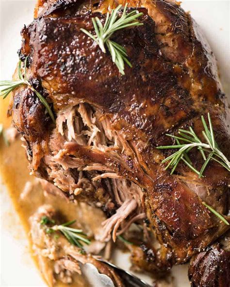 Slow Roast Leg Of Lamb Recipe Roast Lamb Leg Lamb Roast Recipe